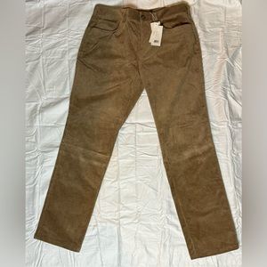 Vince Corduroy Wide Wale Year-Round Style in Men's Luxury Pants Size 33